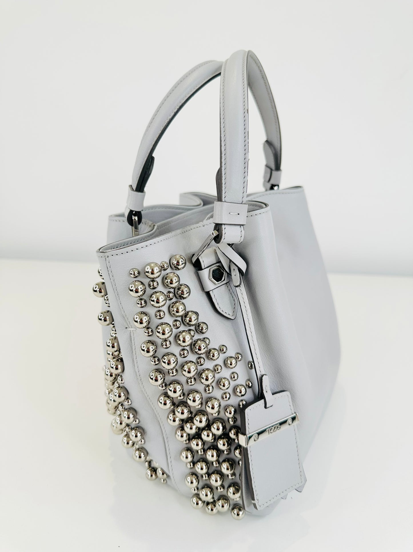 Micro Flower Leather Bag