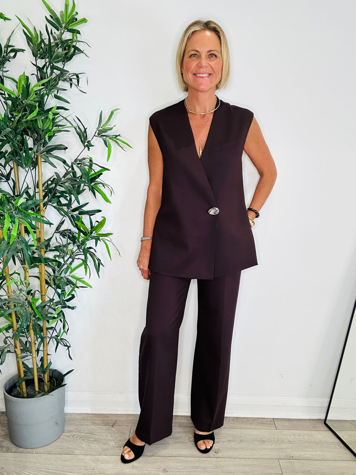 Waistcoat & Trouser Set - Size 34