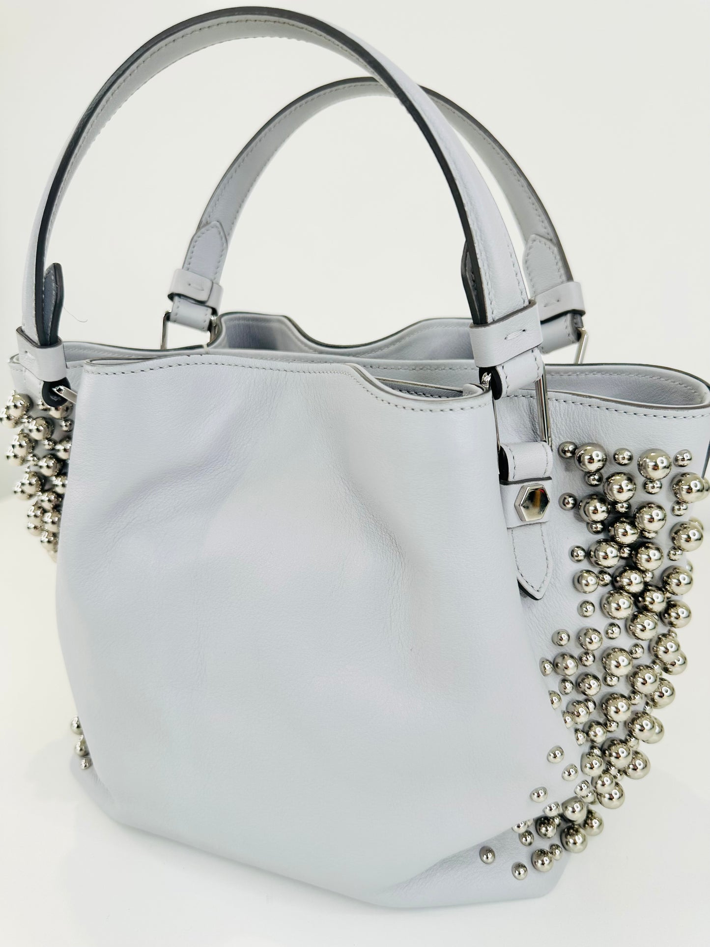 Micro Flower Leather Bag
