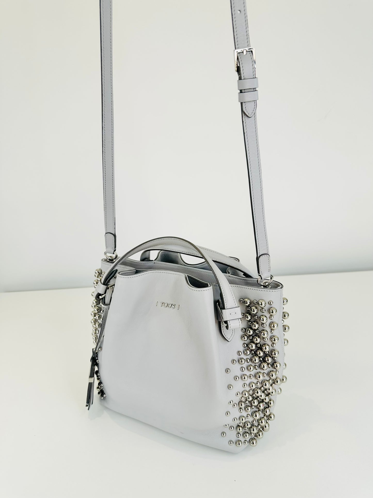 Micro Flower Leather Bag