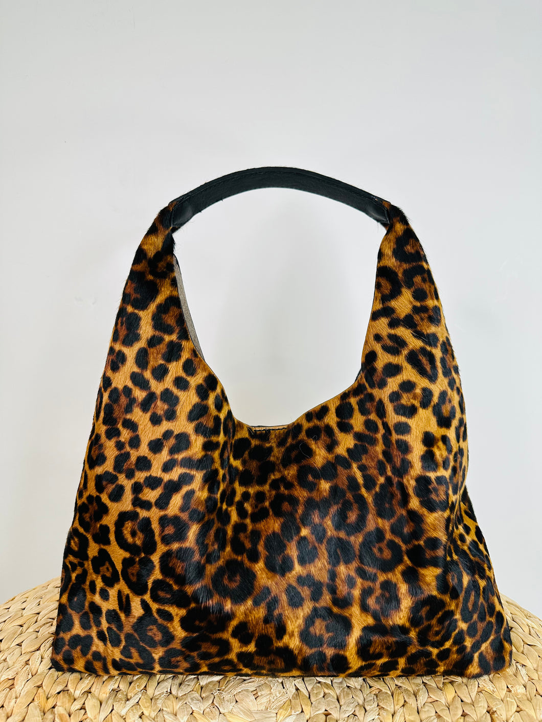 Leopard Print Shoulder Bag