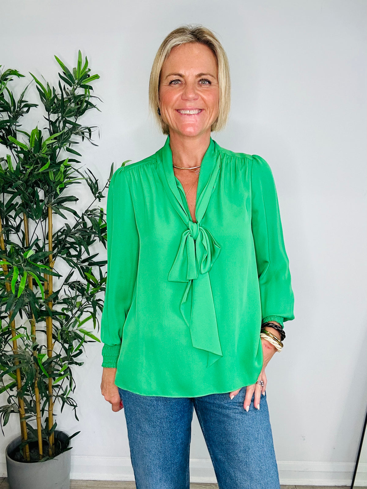 Silk Blouse - Size 10