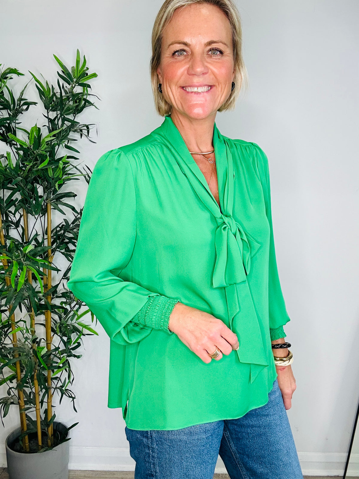 Silk Blouse - Size 10