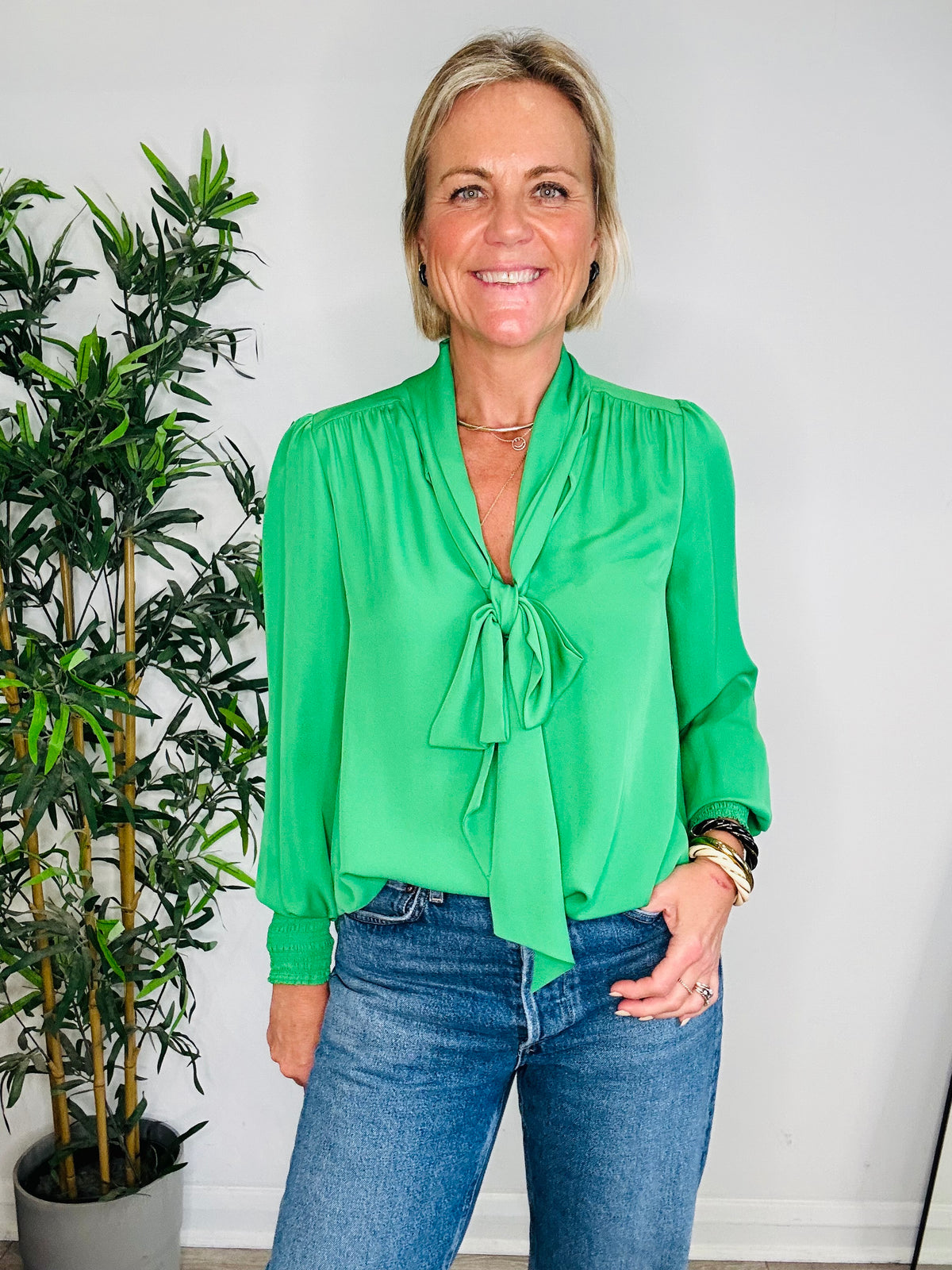Silk Blouse - Size 10