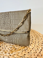 Load image into Gallery viewer, Croc Envelope Clutch Bag
