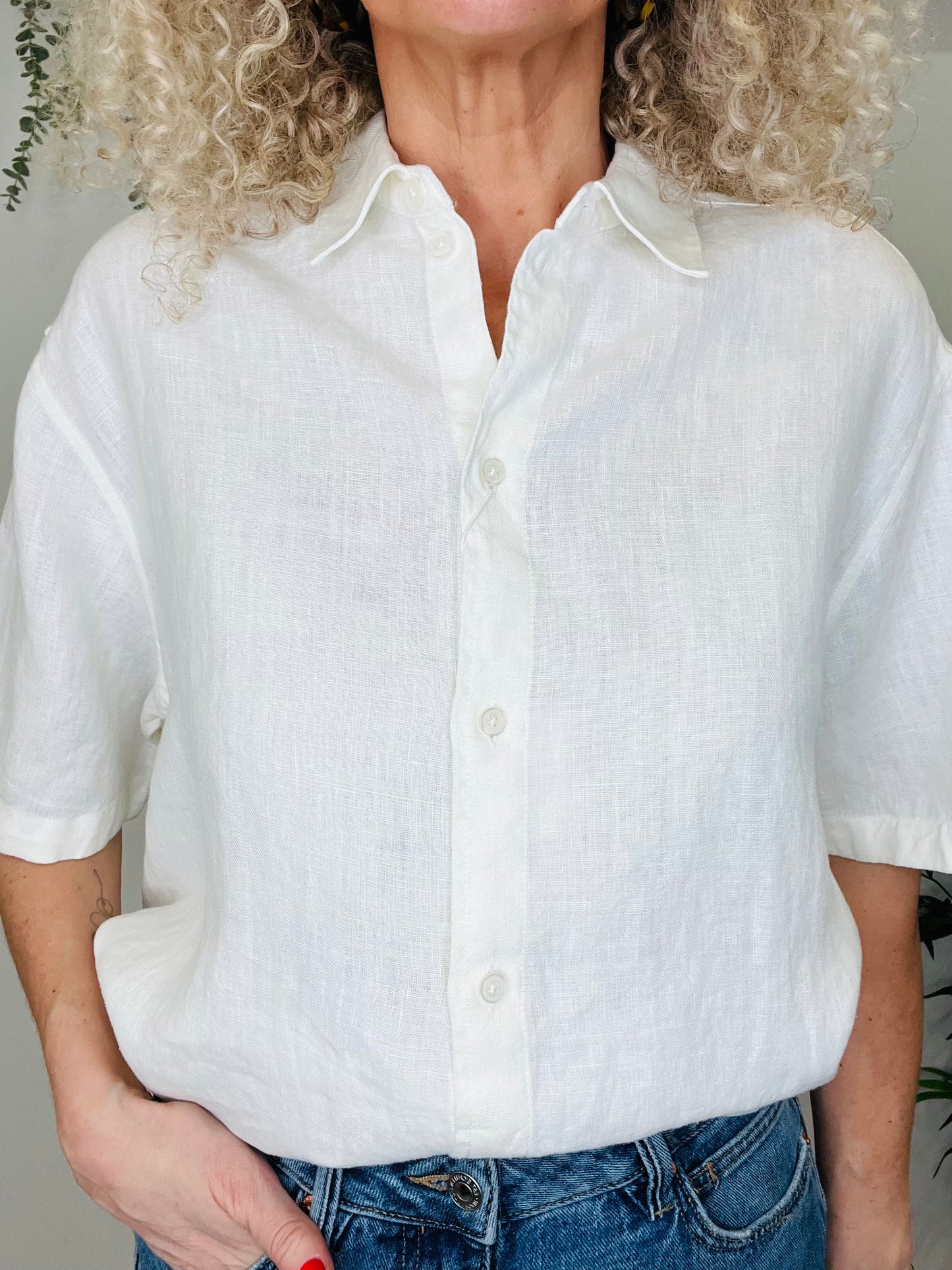 Linen Shirt - Size S