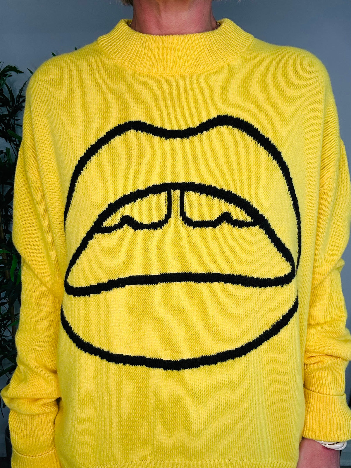 Lips Jumper - Size XS