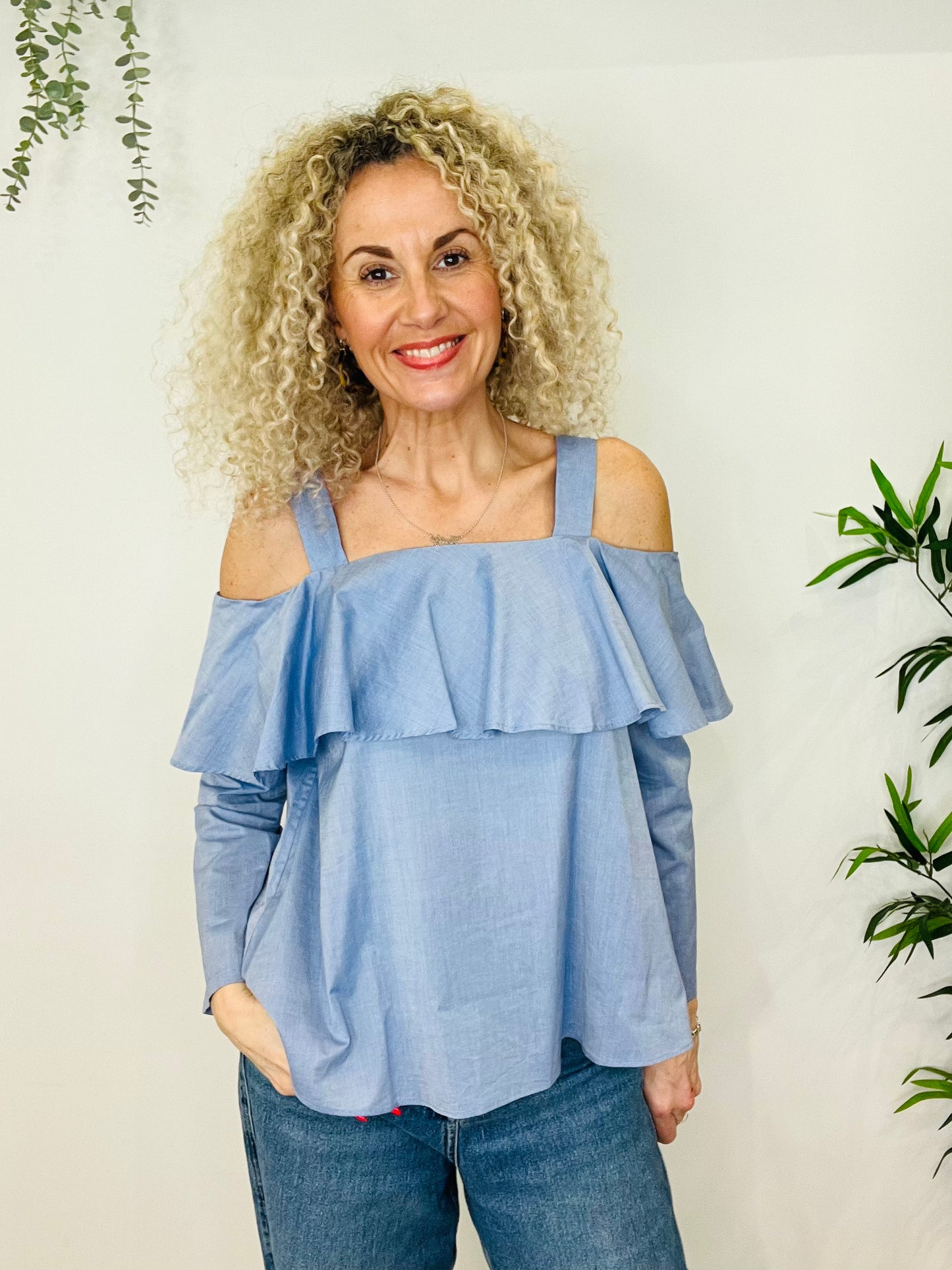 Cold-Shoulder Top - Size 2