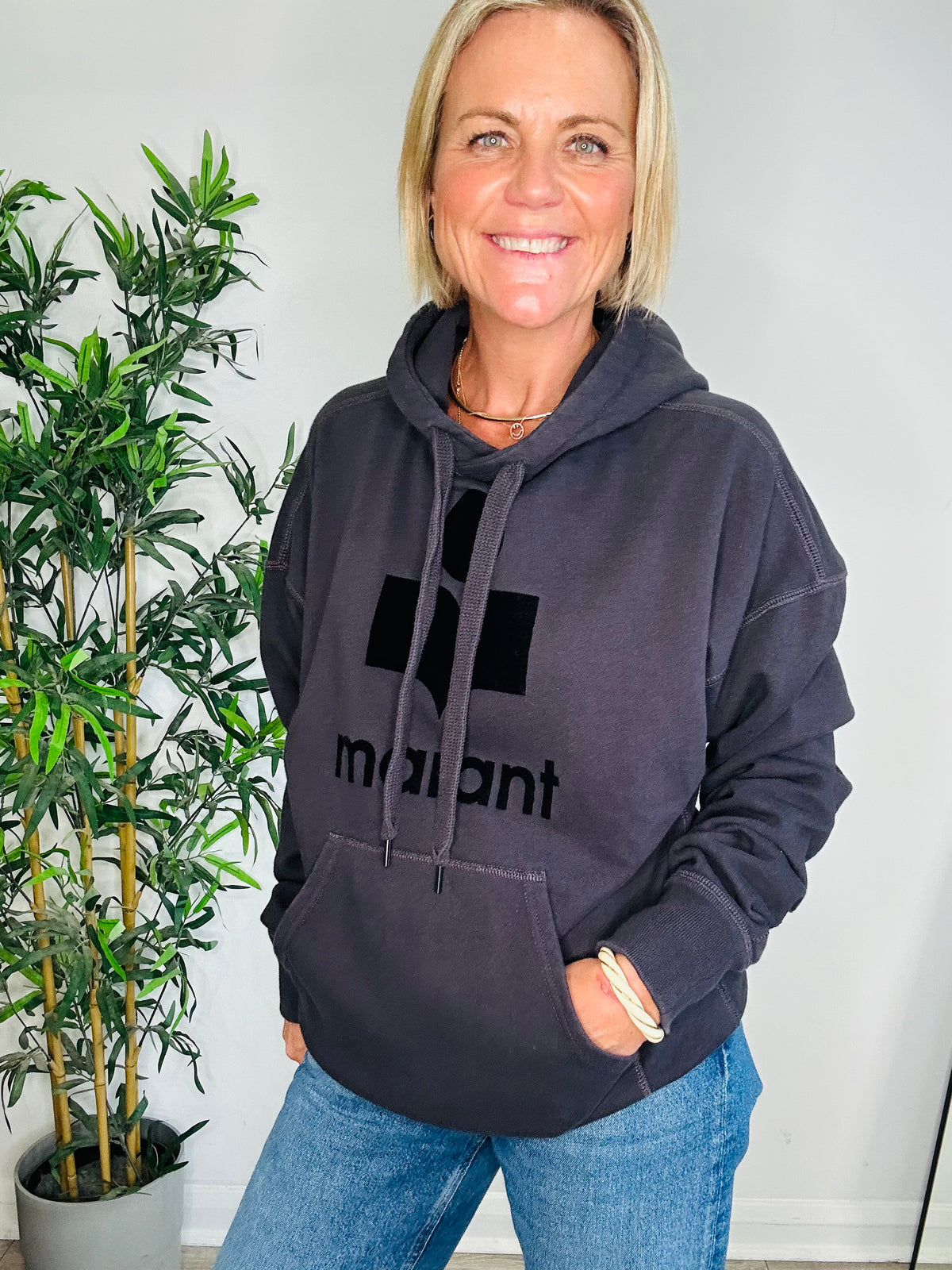 Mansel Logo Hoodie - Size 34