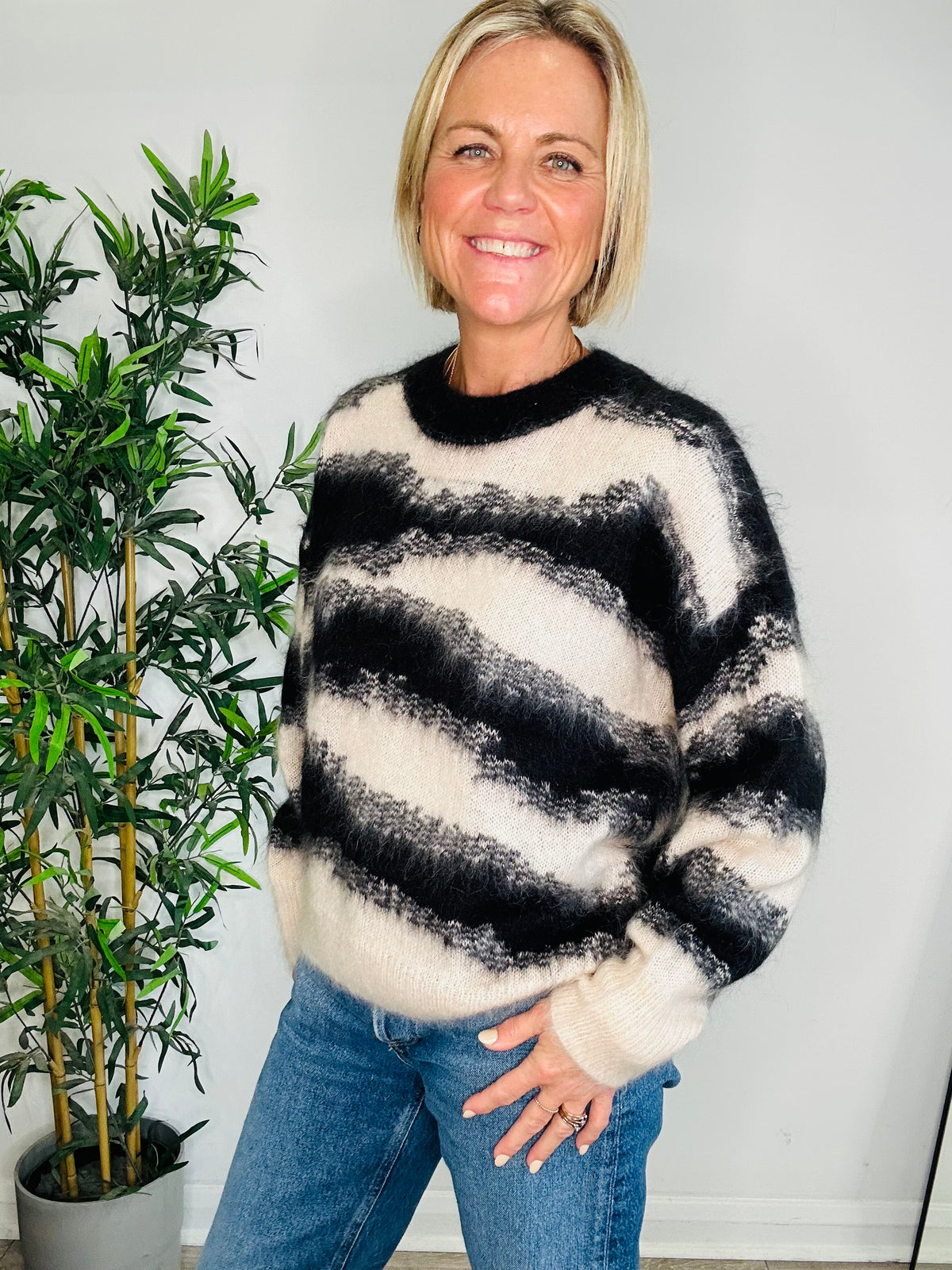 Sawyer Mohair Jumper - Size 38
