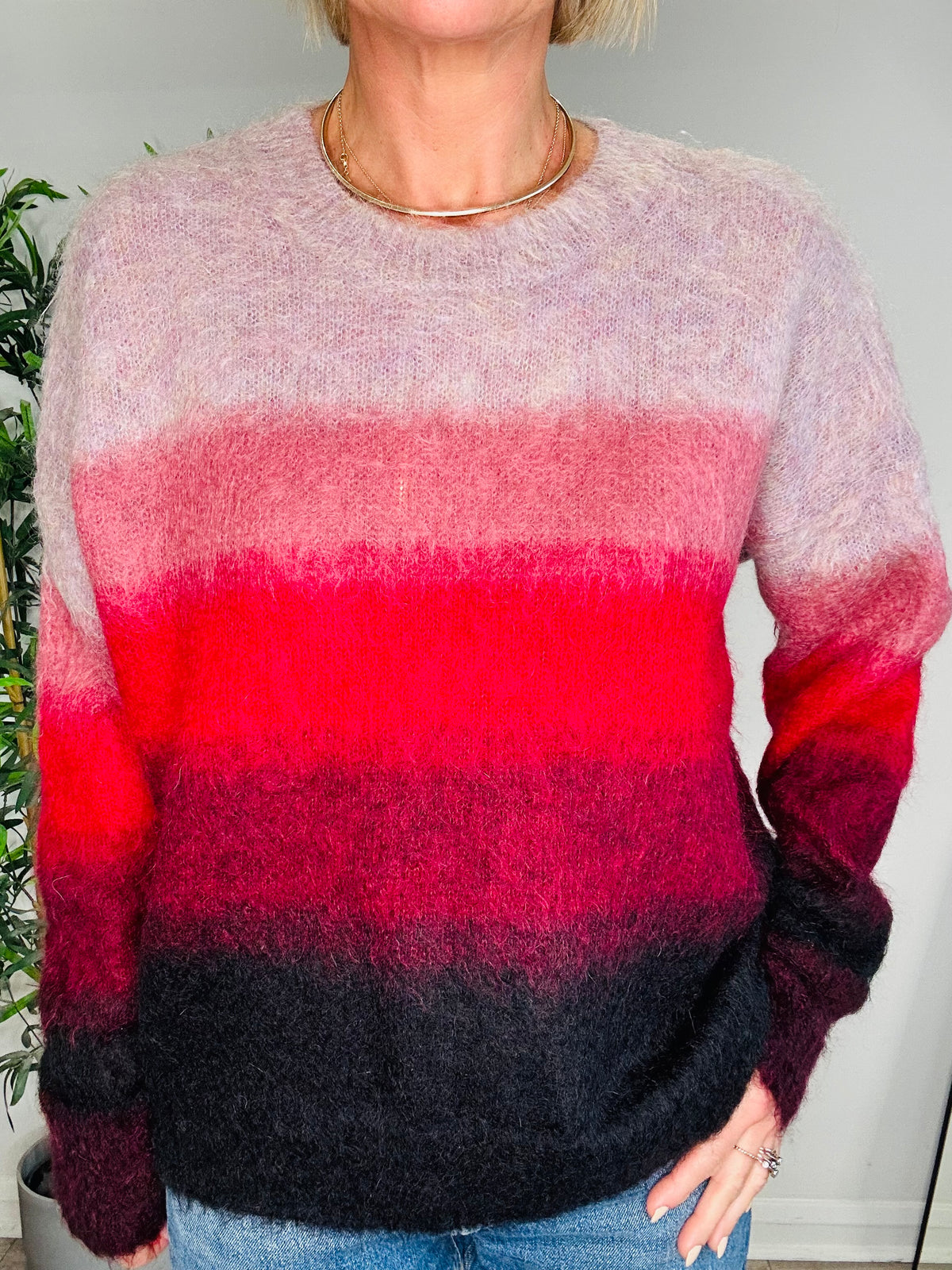 Drussell Mohair Jumper - Size 40