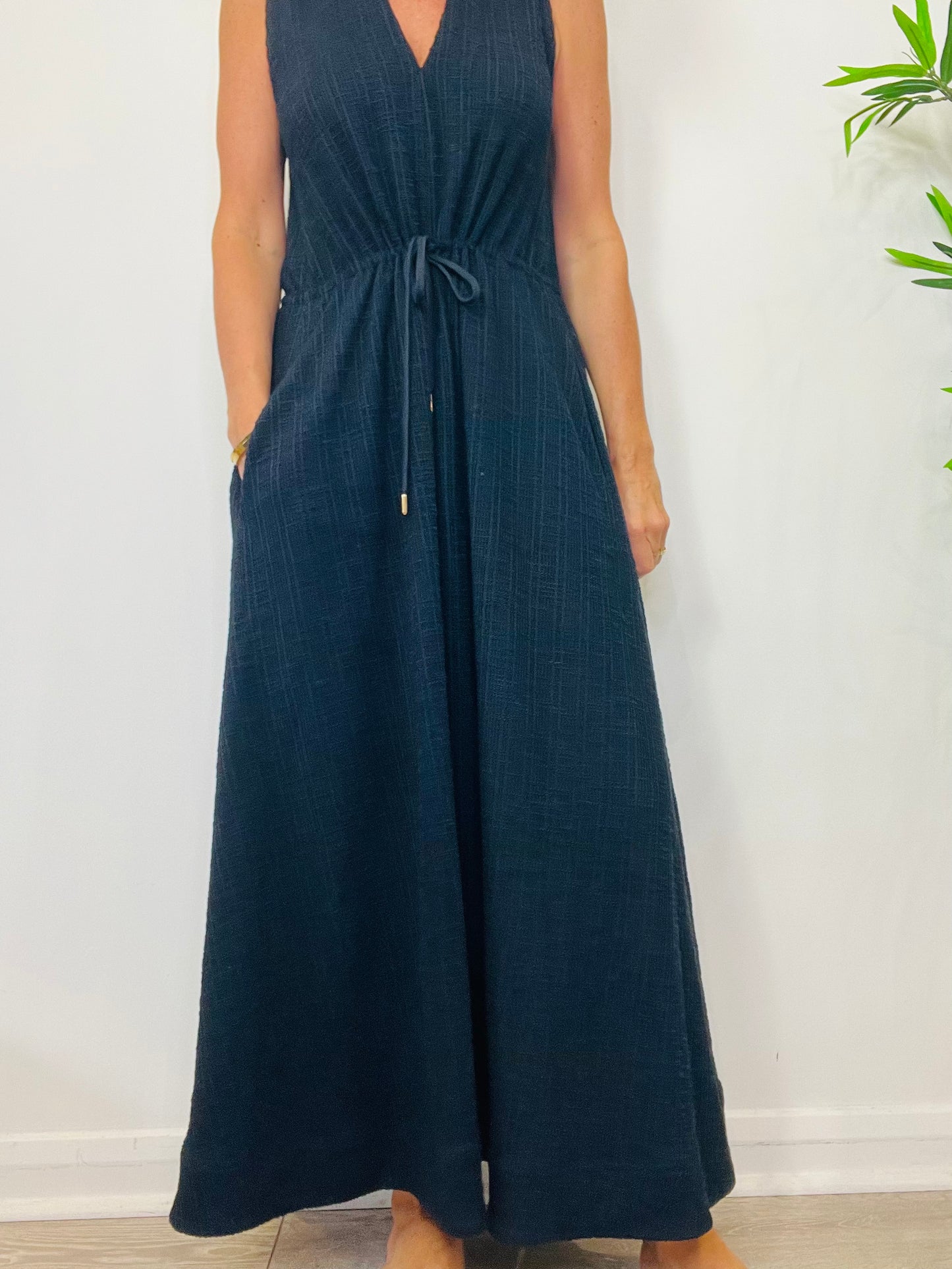 Sleeveless Maxi Dress - Size 12