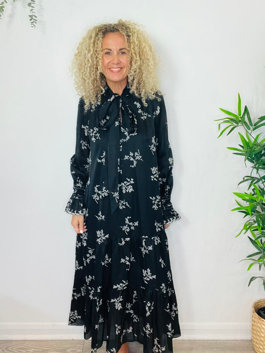 Floral Tiered Dress - Size 12
