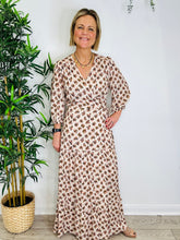 Load image into Gallery viewer, Patterned Wrap Dress - Size 3
