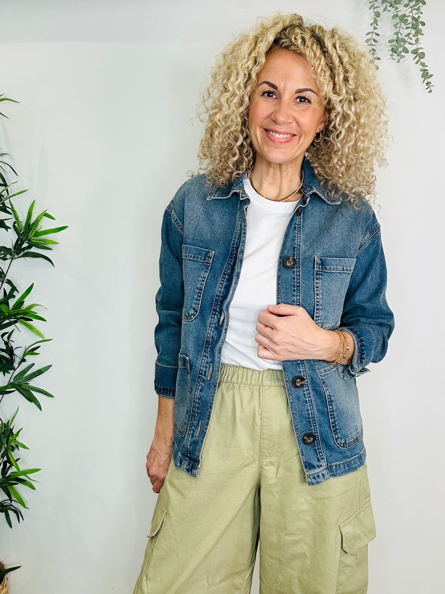 Denim Jacket - Size S