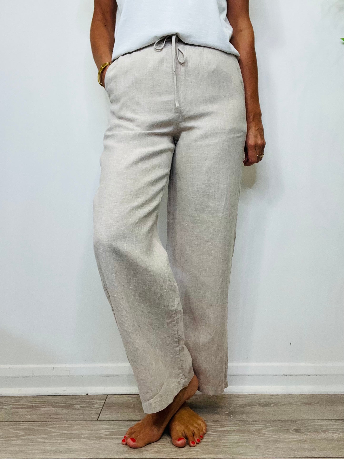Linen Trousers - Size S