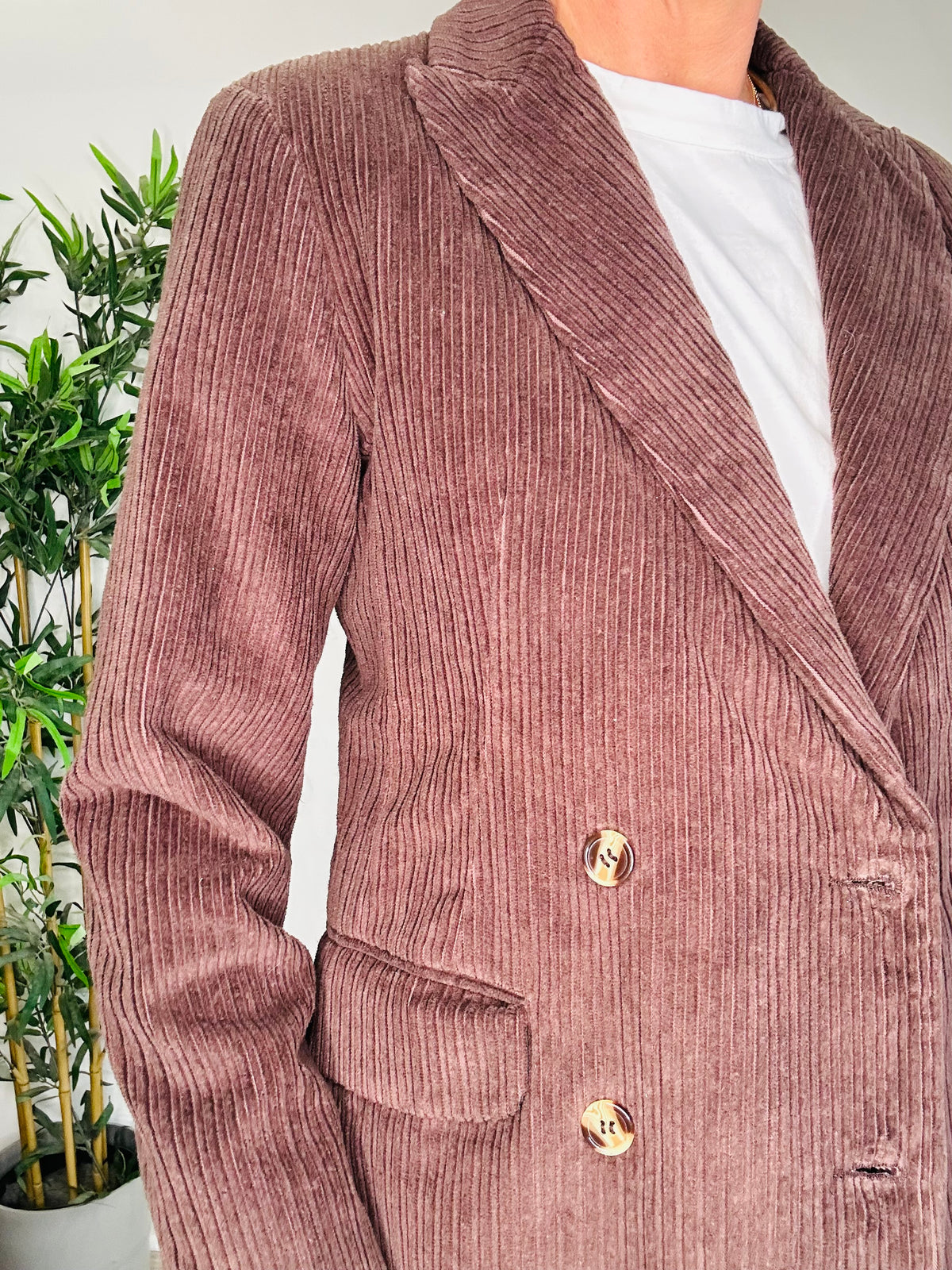 Corduroy Blazer - Size XS