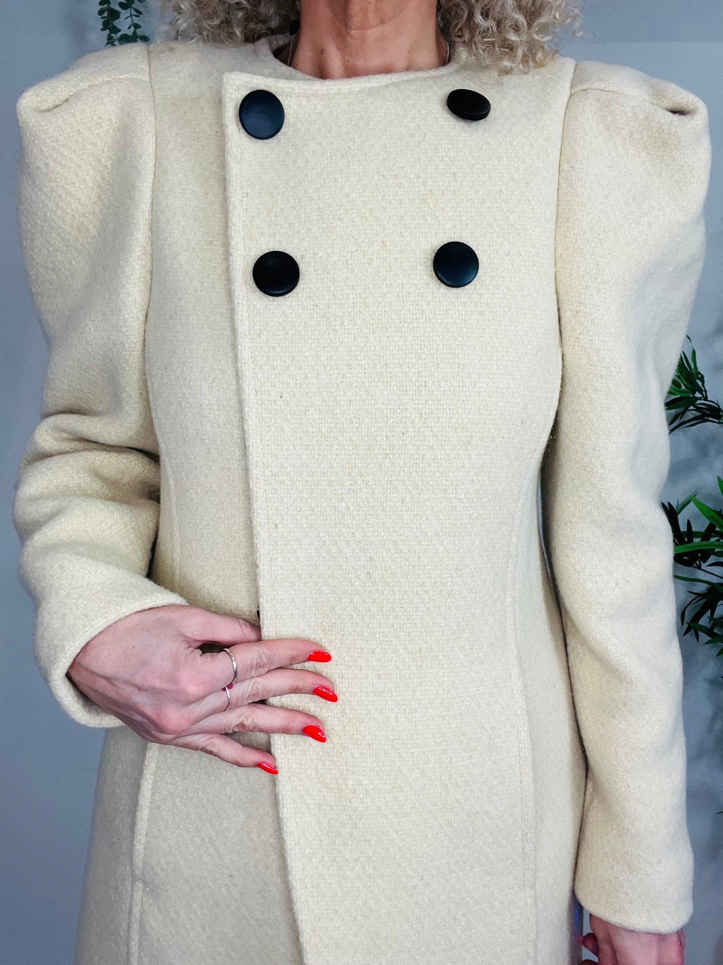 Fezio Wool Coat - Size 36