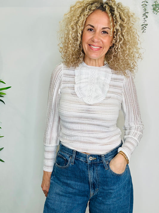 Lace Blouse - Size 38