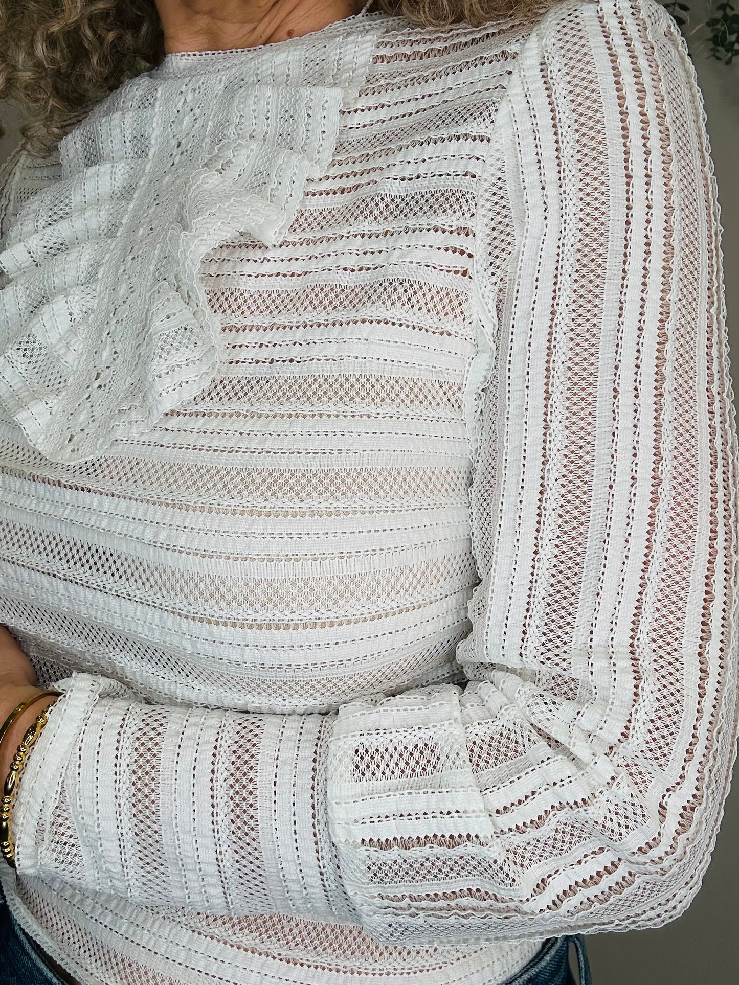 Lace Blouse - Size 38