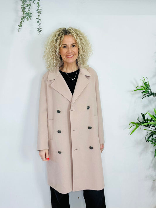 Wool Coat - Size 38