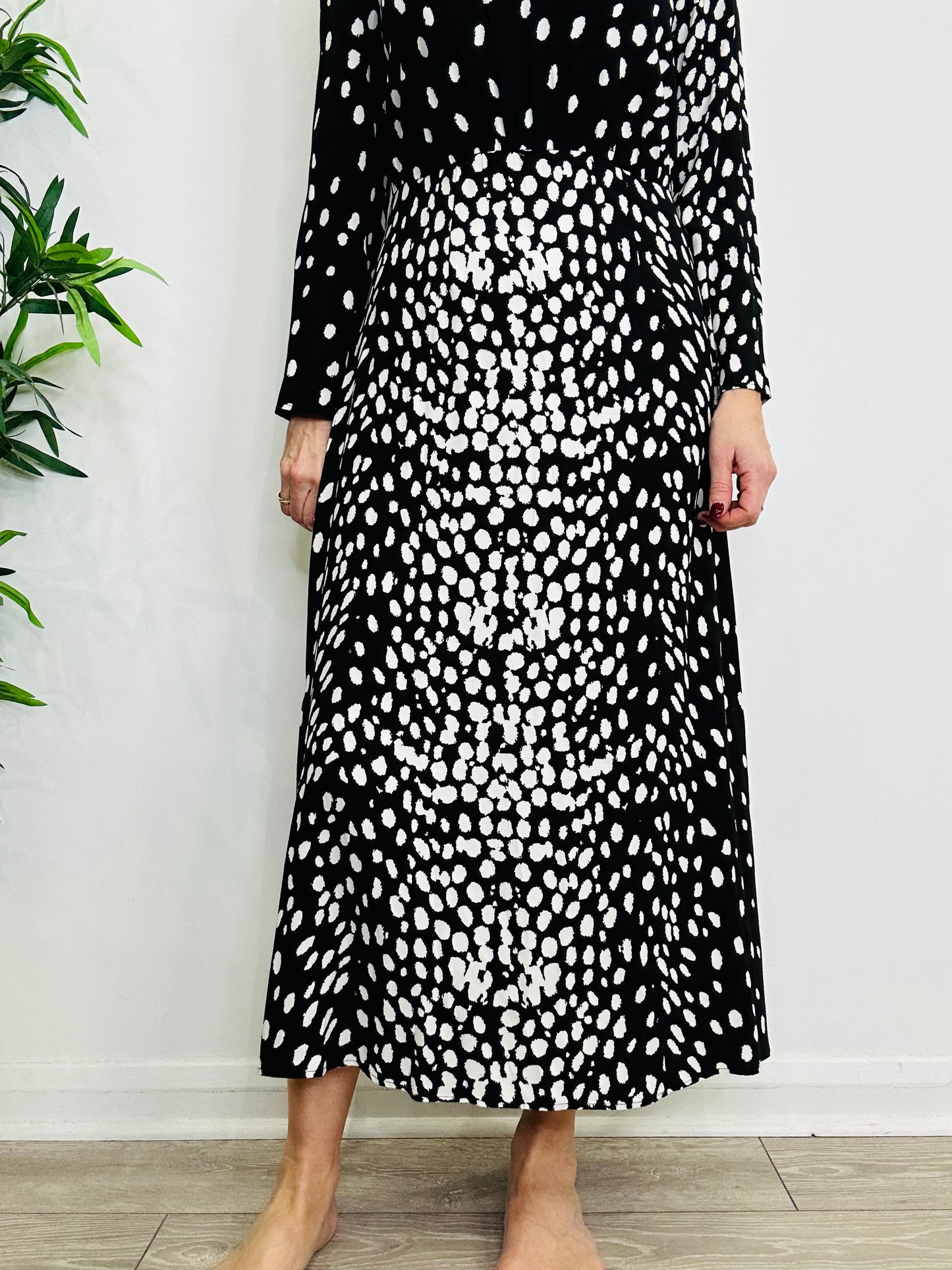 Patterned Alice Dress - Size M