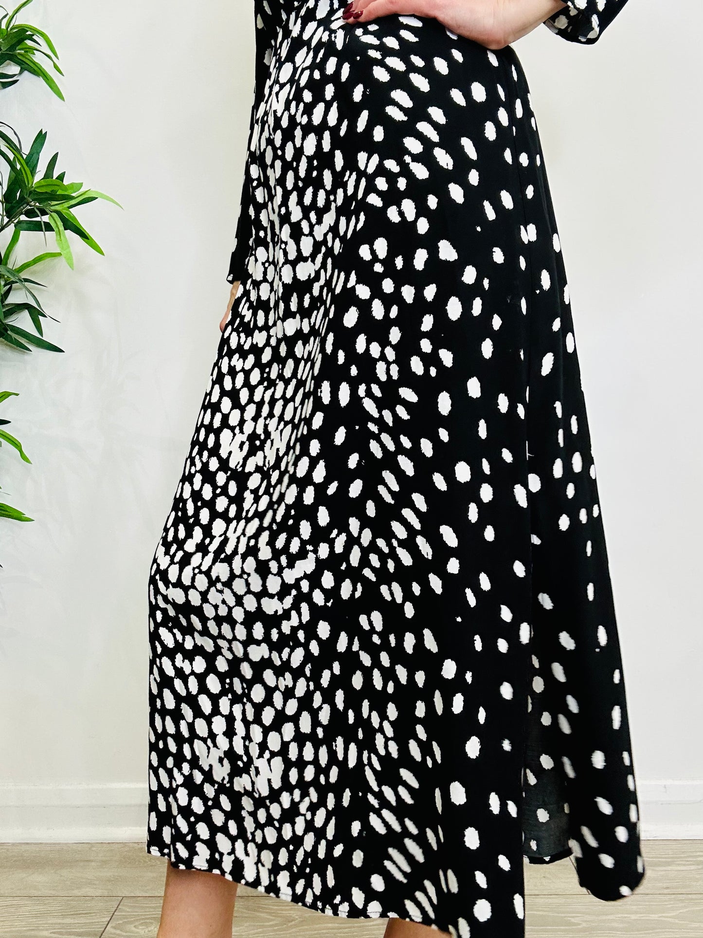 Patterned Alice Dress - Size M