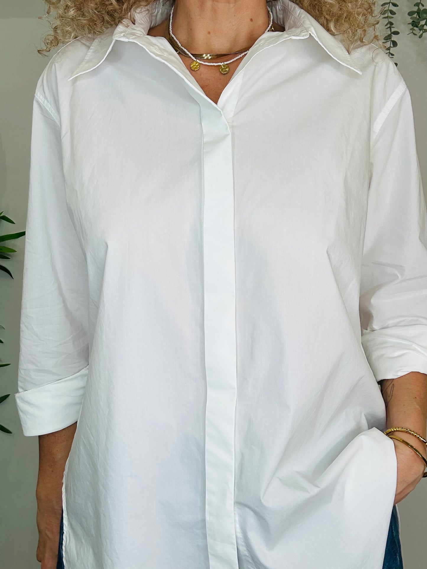 Cotton Shirt - Size L