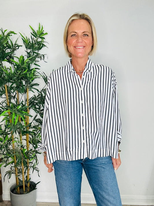 Striped Shirt - Size M