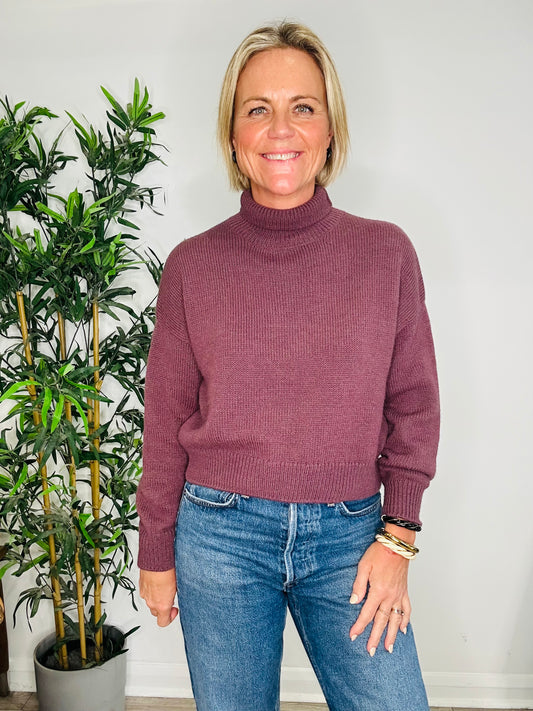 Roll-Neck Jumper - Size S