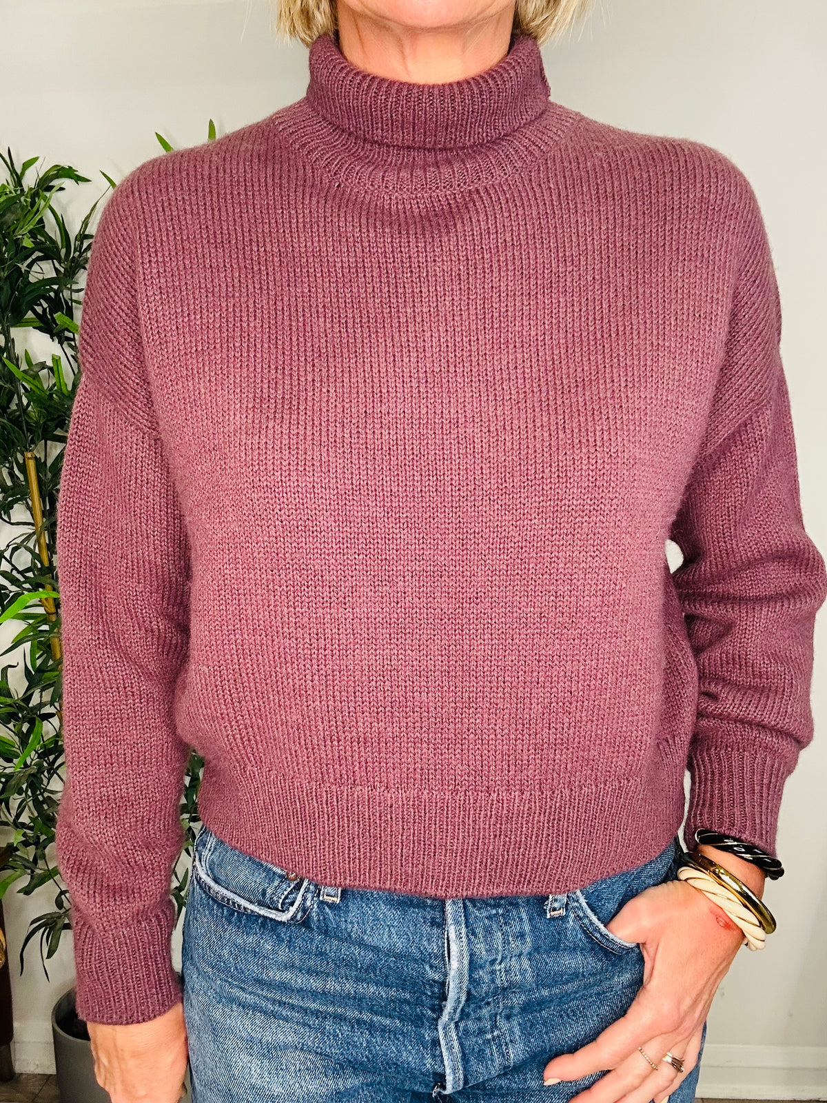 Roll-Neck Jumper - Size S