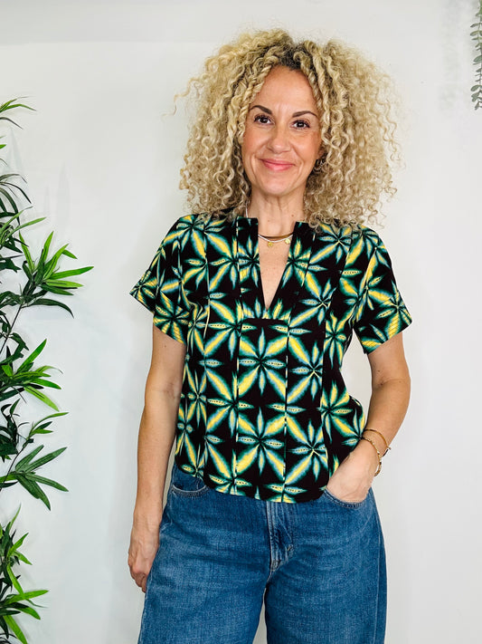 Patterned Top - Size 0