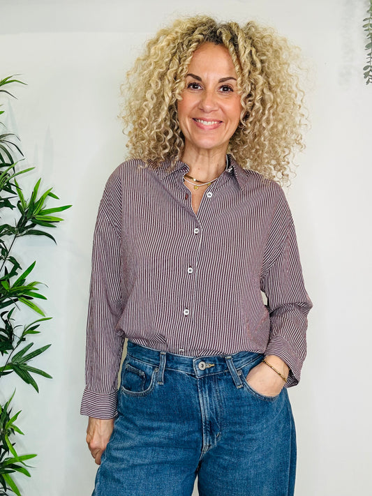 Striped Shirt - Size M