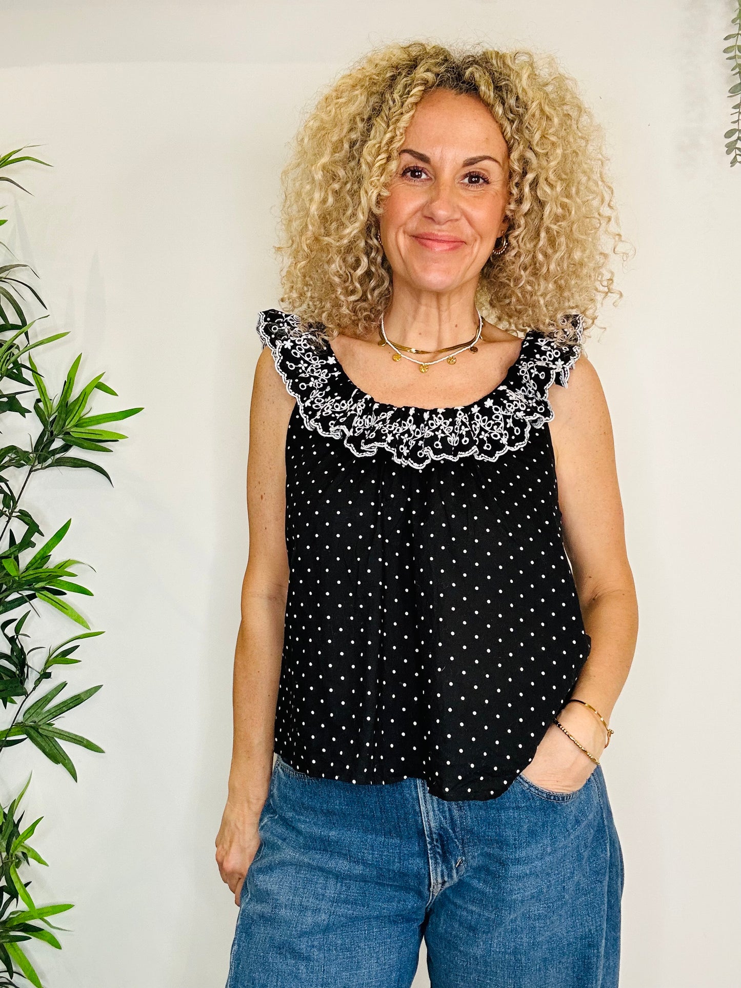 Cotton Frill Top - Size 12