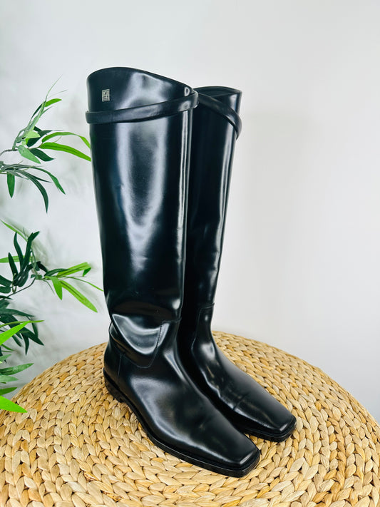 The Riding Leather Boots - Size 39