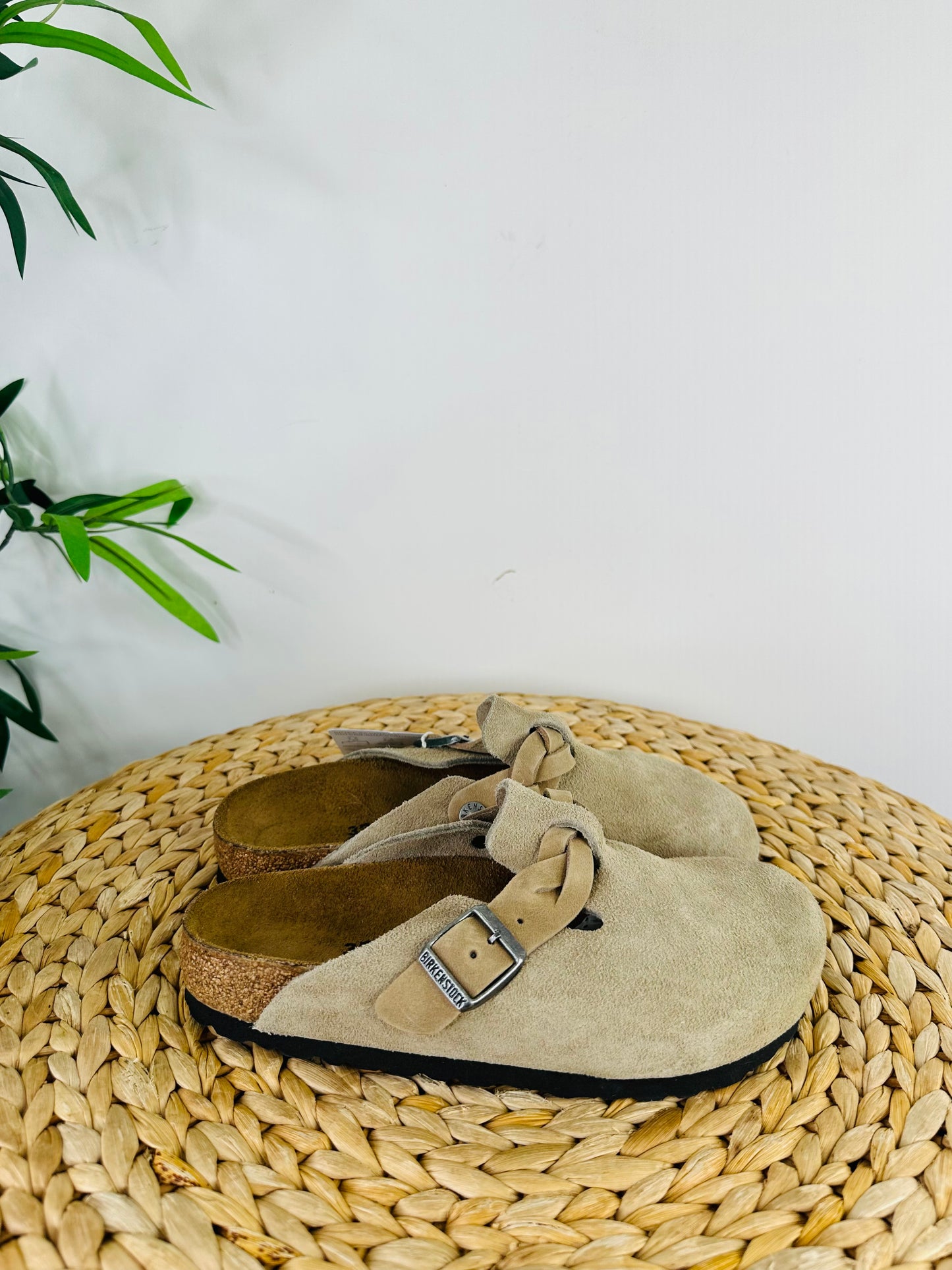 Braided Boston Mules - Size 37