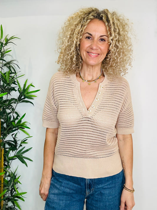 Knitted Top - Size XS