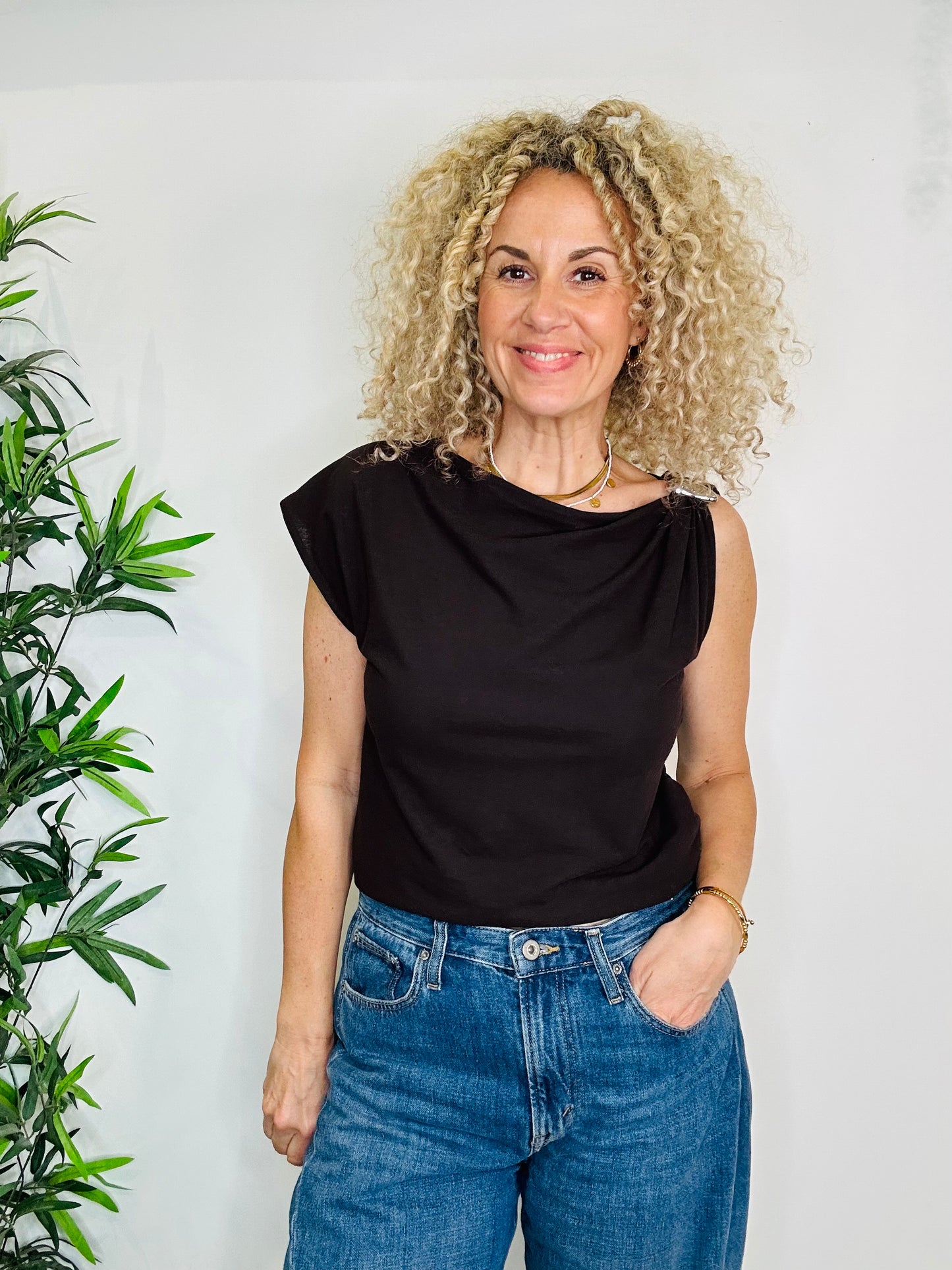 Draped Top - Size S
