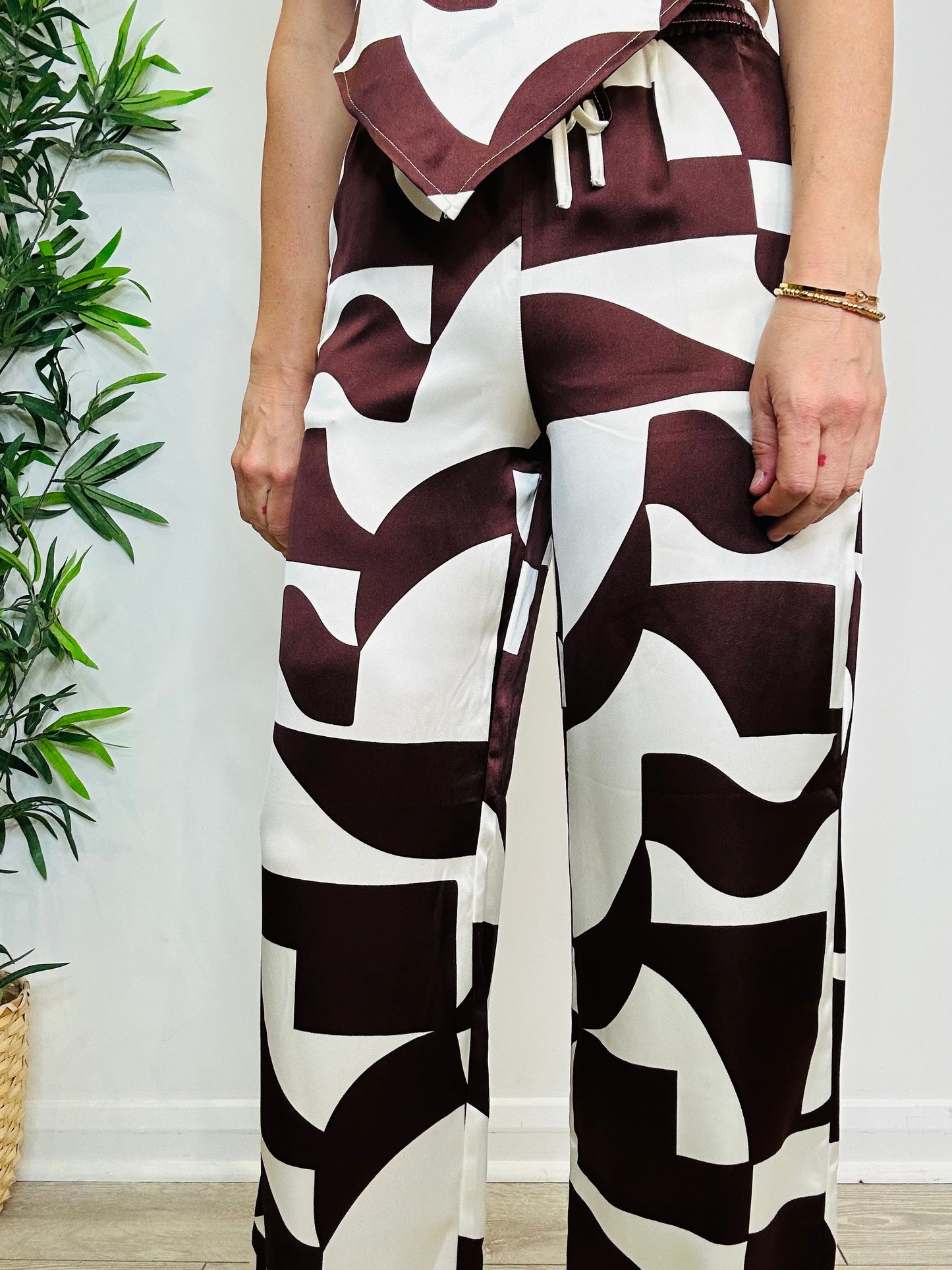 Top & Trouser Set - Size 12