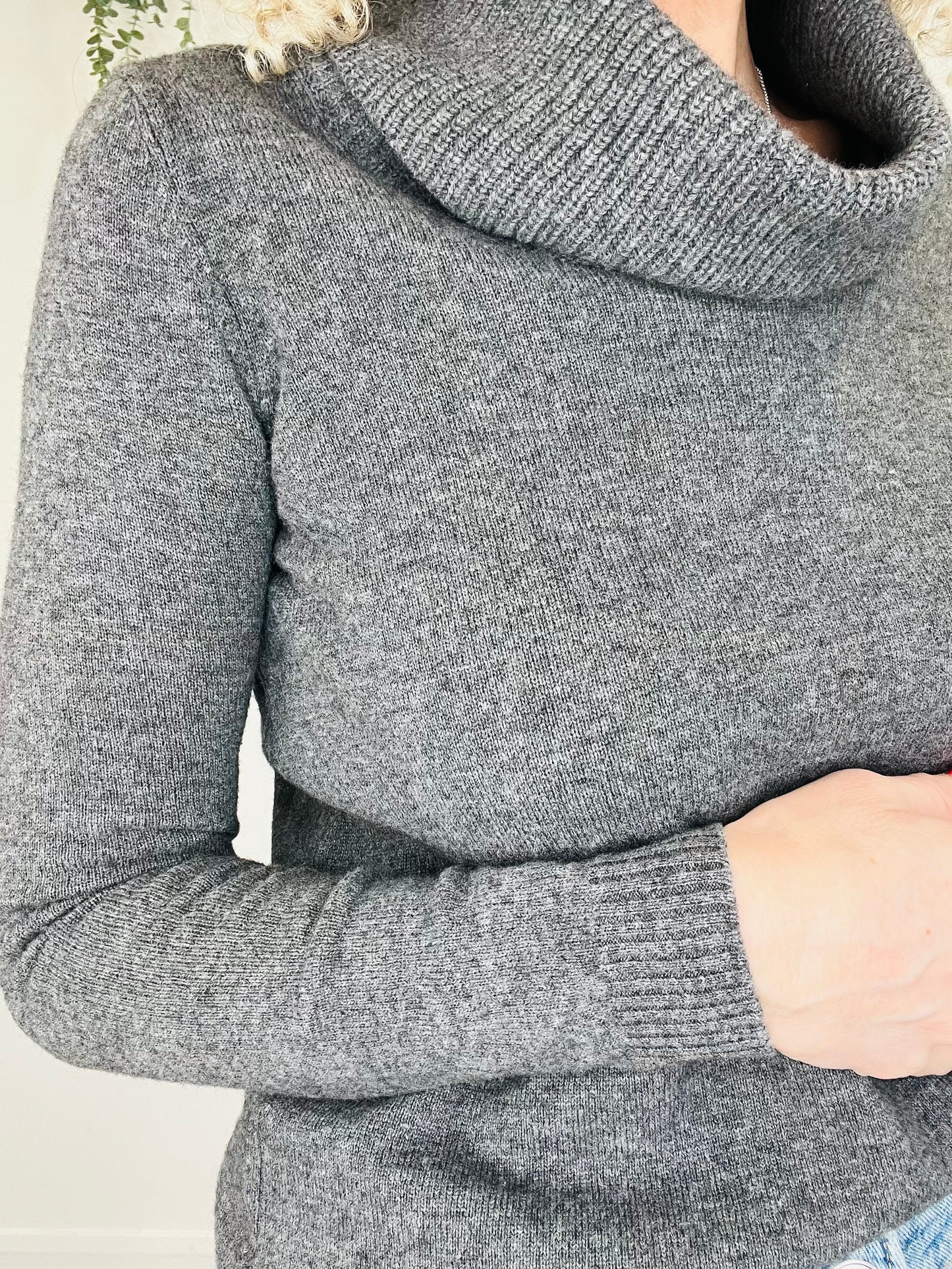 Roll-Neck Jumper - Size S