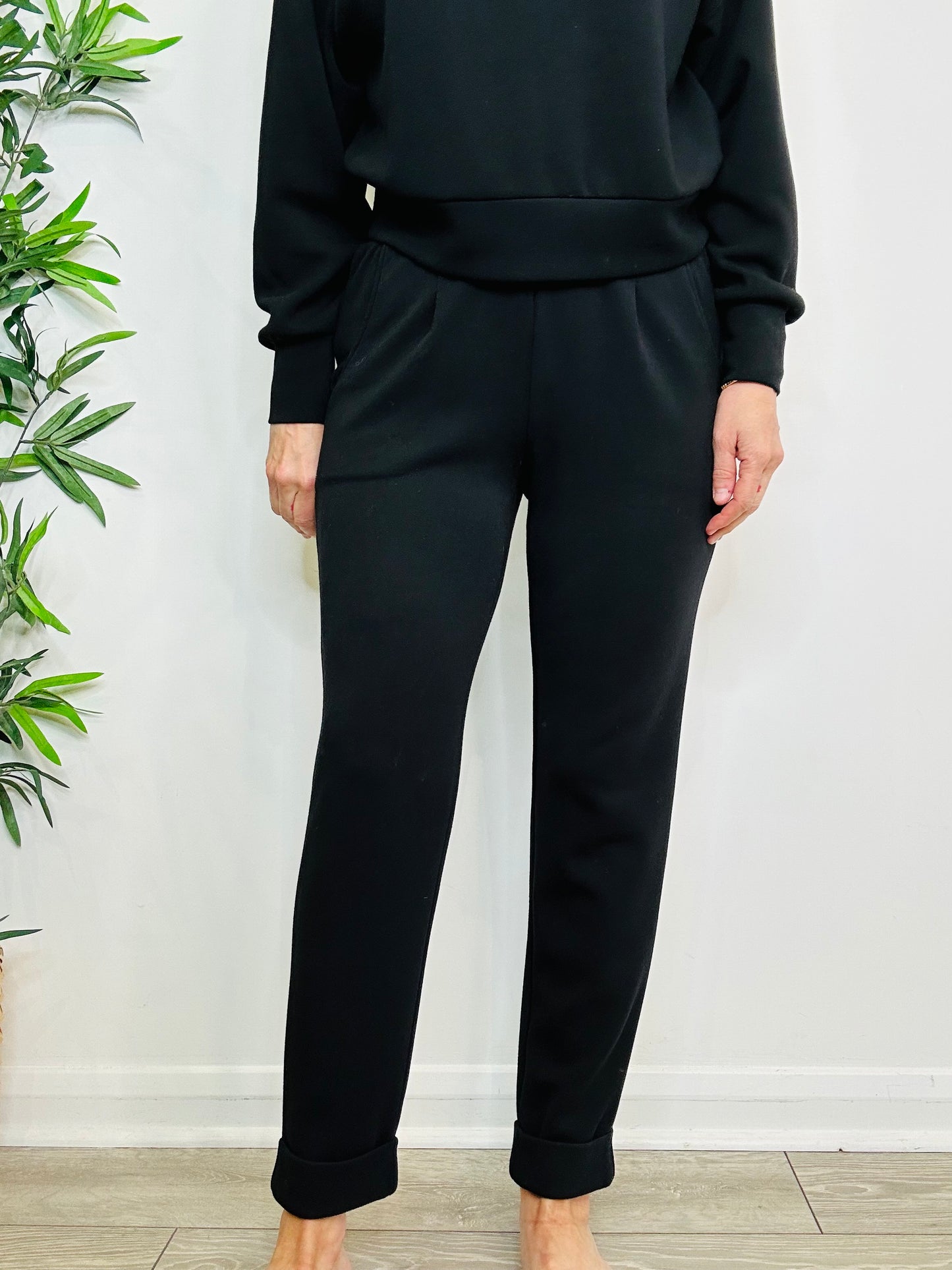 Double Soft Cuffed Joggers - Size S
