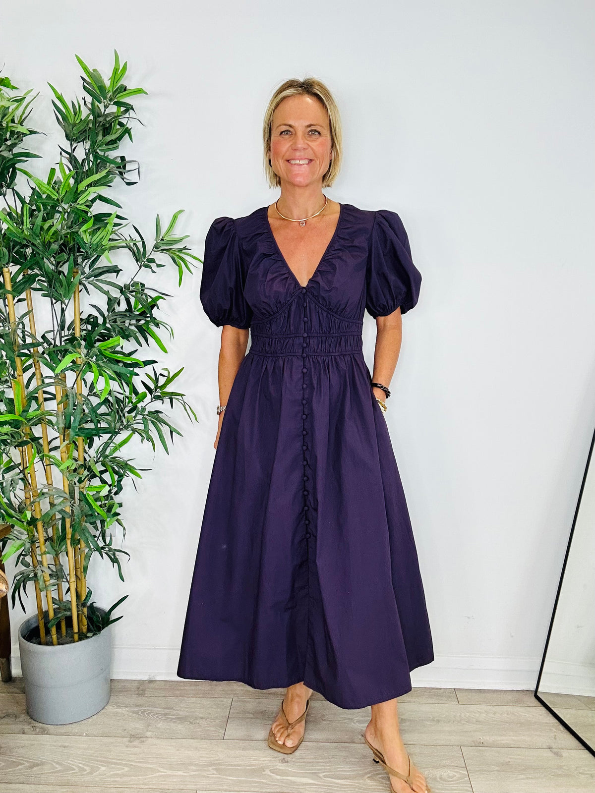 Lilah Midi Dress - Size 12
