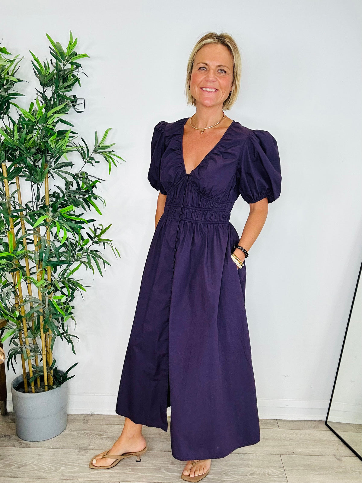 Lilah Midi Dress - Size 12