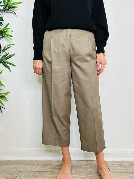 Wide Leg Trousers - Size 38