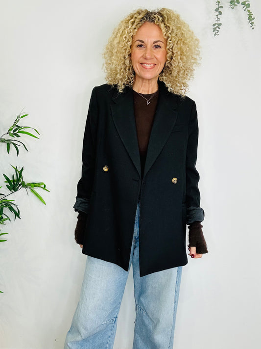 Double Breasted Blazer - Size L