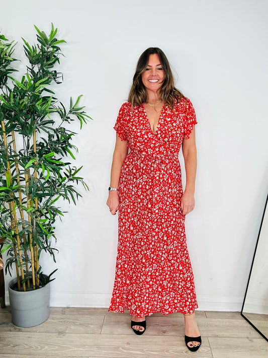 Florida Floral Dress - Size L