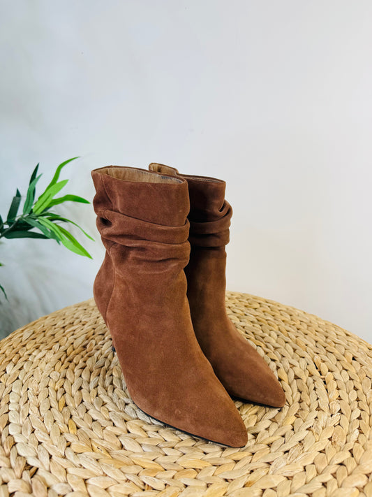 Agnete Suede Boots - Size 39