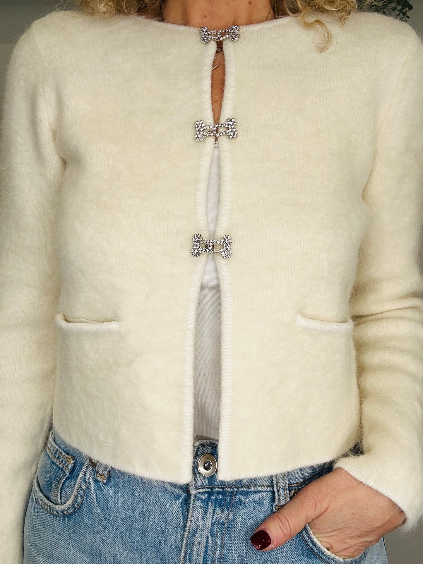 Alpaca Cardigan - Size S