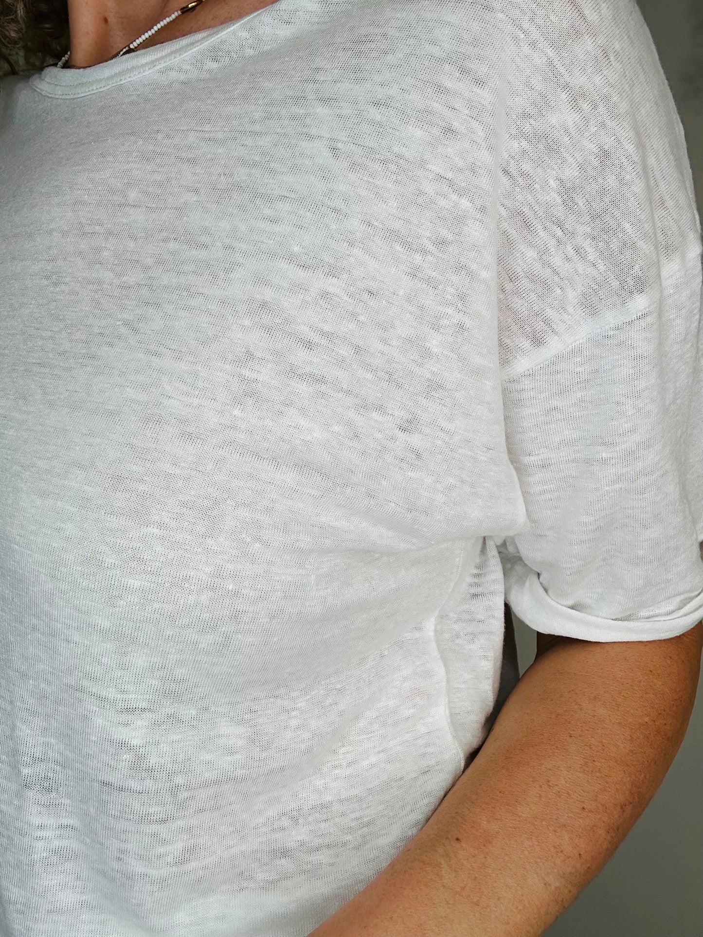 Koldi Linen Tee - Size L