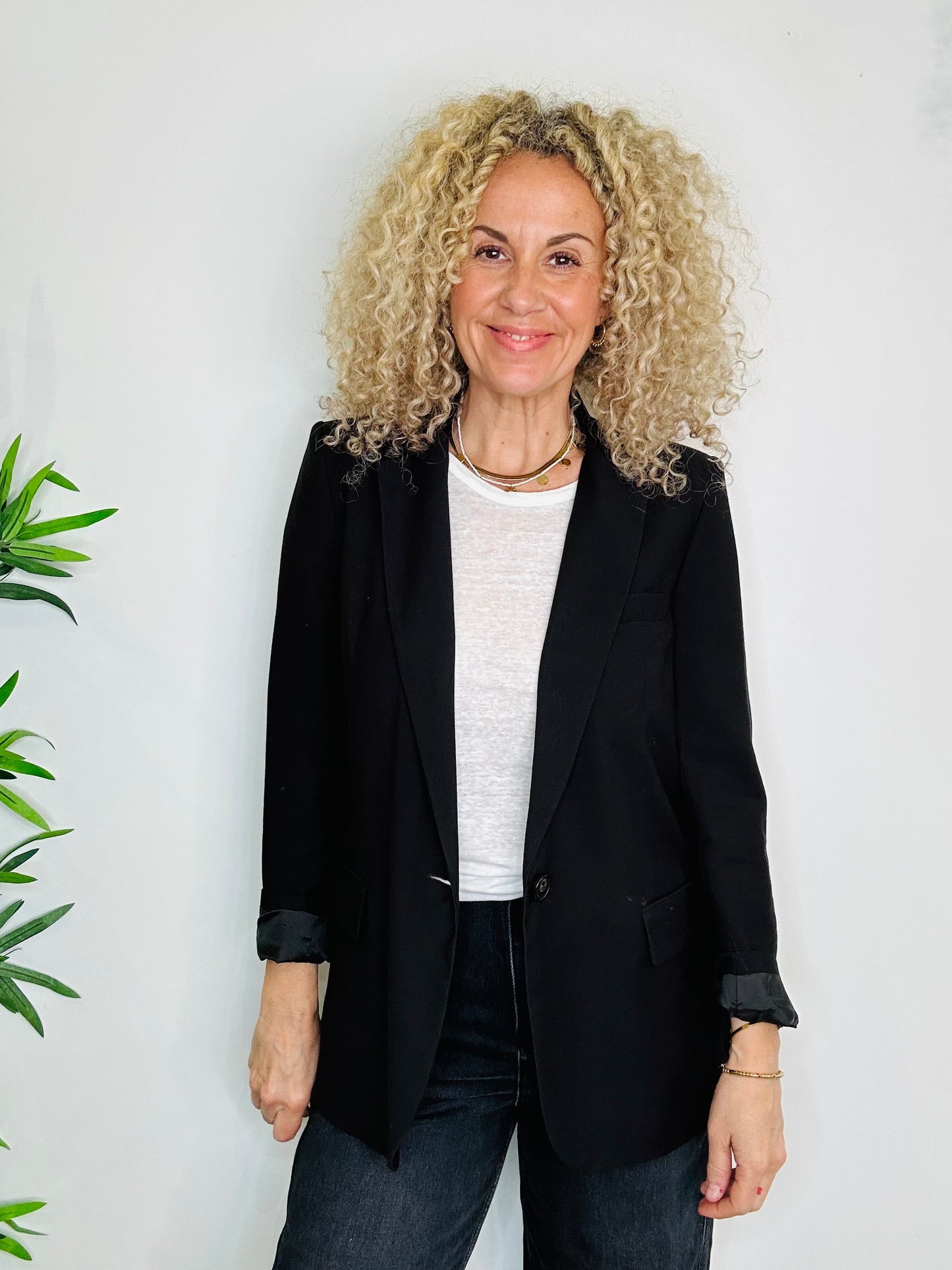 Single Breasted Blazer - Size 36